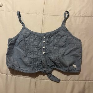 Blue Abercrombie Tank Top